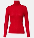 Moncler Virgin wool turtleneck sweater