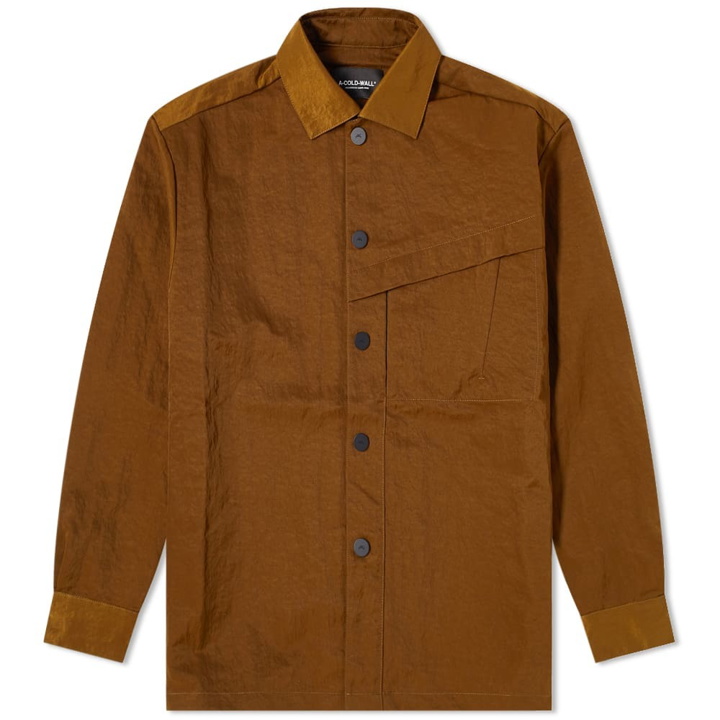 Photo: A-COLD-WALL* Oversized Coach Overshirt