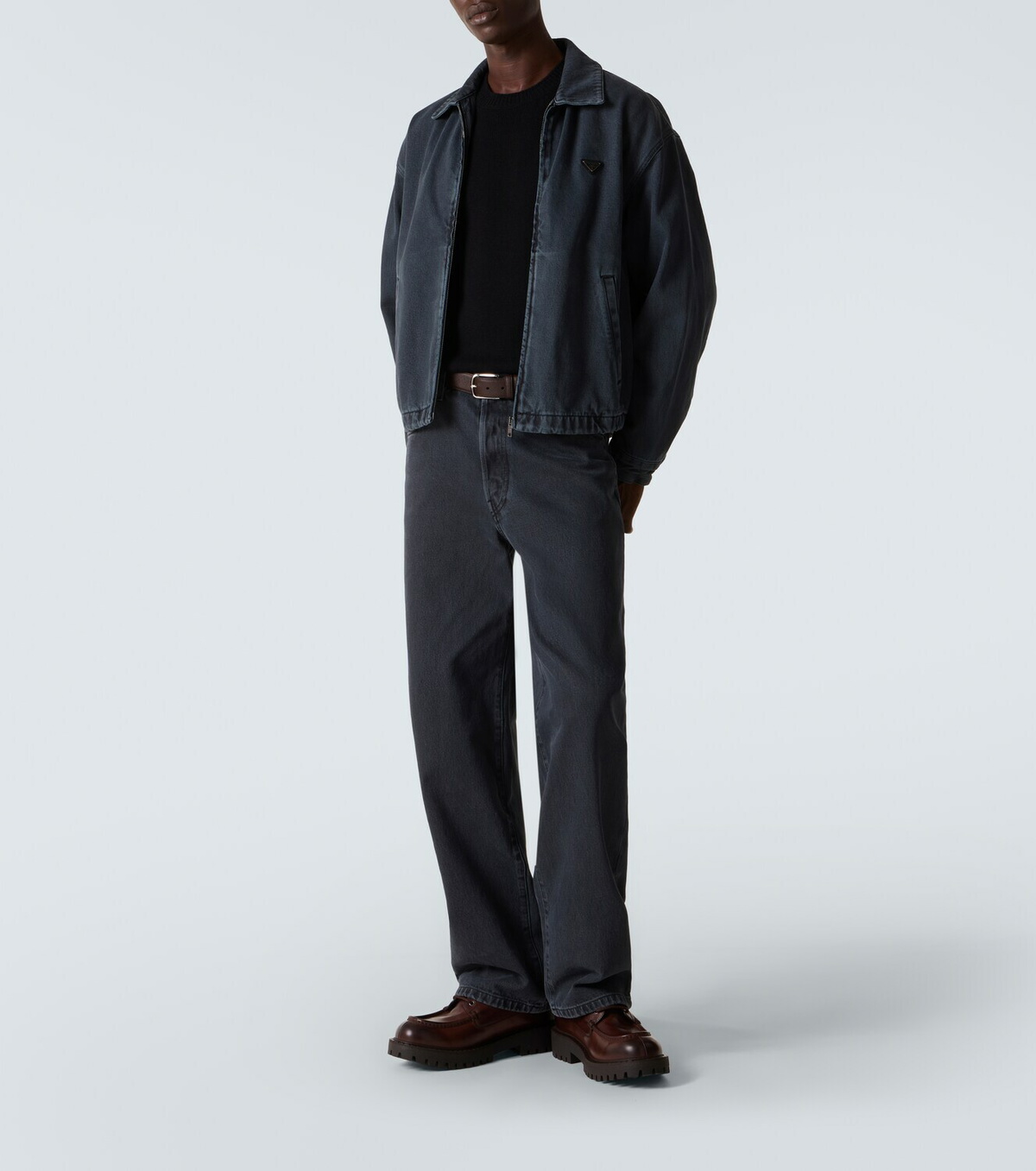 Prada Denim blouson jacket