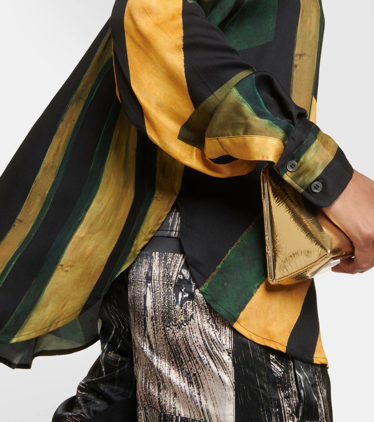 Louisa Ballou Printed oversized shirt