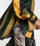 Louisa Ballou Printed oversized shirt