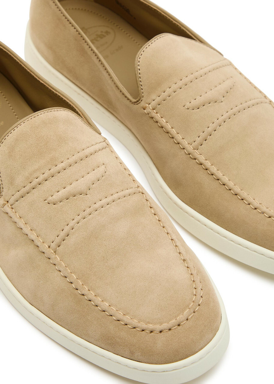 Church's Peebles Suede Loafers Beige