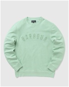 Barbour Barbour Wash Prep Logo Green - Mens - Sweatshirts
