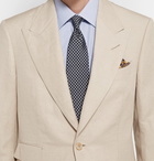 TOM FORD - Beige Shelton Slim-Fit Silk and Linen-Blend Suit Jacket - Men - Beige