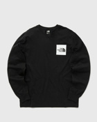 The North Face M L/S Fine Tee Black - Mens - Longsleeves