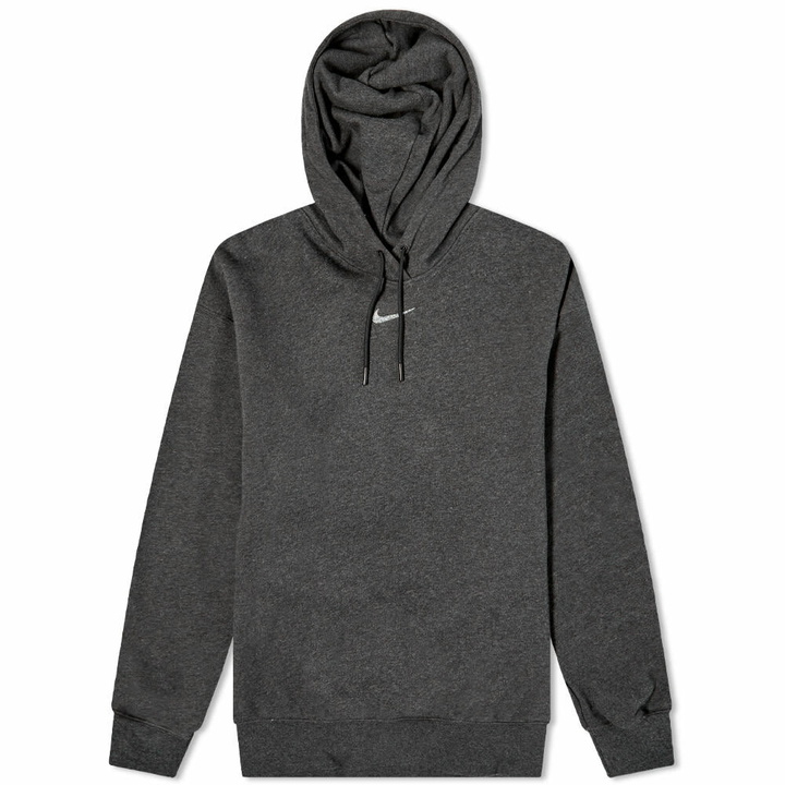 Photo: Nike Women's Revival Popver Hoody in Black Heather/White