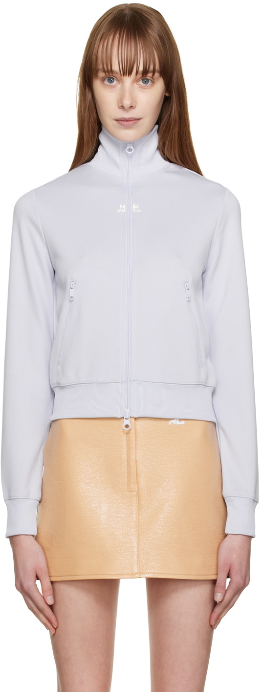 Courrèges Blue Patch Sweater Courreges