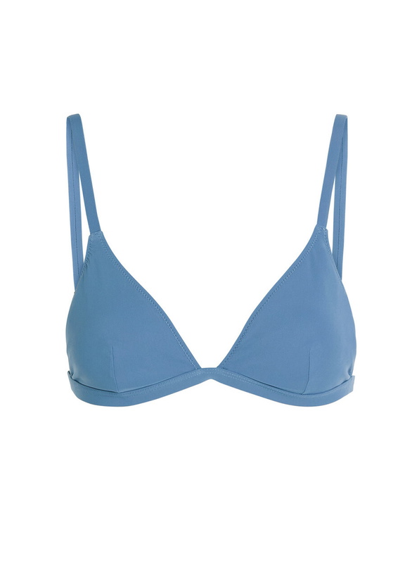 Photo: Nounou Coco Triangle Bikini top Blue