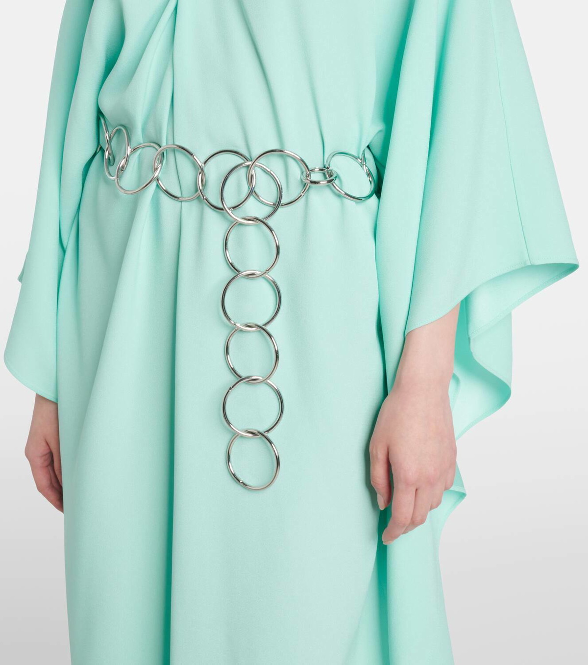 Taller Marmo Mambo halterneck belted kaftan