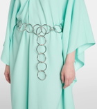 Taller Marmo Mambo halterneck belted kaftan