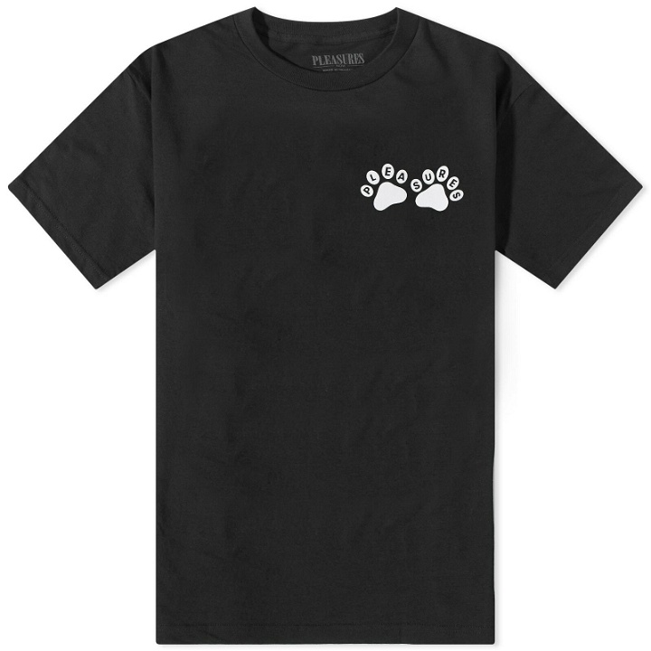 Photo: Pleasures Men's Puppies T-Shirt in Black