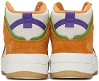Nike White & Orange Setsubun Dunk High Up Sneakers
