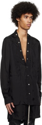 Rick Owens Black Larry Fogpocket Shirt