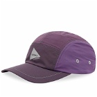 Gramicci Men's x And Wander Patchwork Wind Cap in Multi Purple