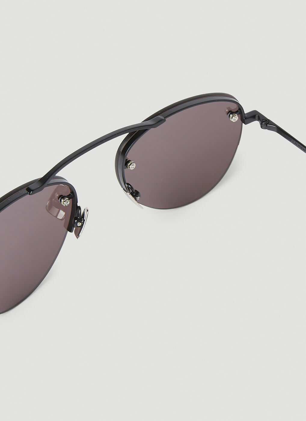 SL 575 Aviator Sunglasses in Black - Saint Laurent