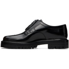 Maison Margiela Black Tabi Lace-Up Derbys