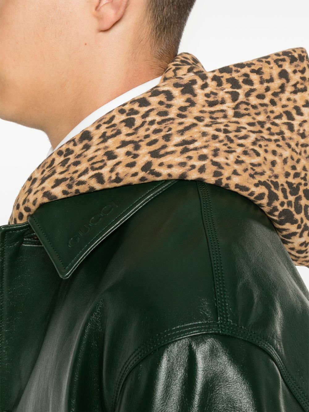 Gucci Leather Trench Coat Gucci