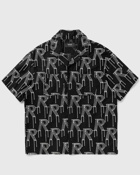 Represent Embrodiered Initial Overshirt Black - Mens - Shortsleeves