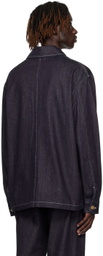 De Bonne Facture Navy Maquignon Denim Jacket