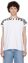 Prototypes White Waffle Muscle T-shirt