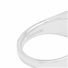 Miansai x Gab Bois Sim Card Signet Ring in Silver
