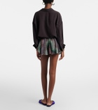 Missoni Sequined lamé miniskirt
