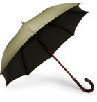 Francesco Maglia - Tiger Maple Wood-Handle Umbrella - Green