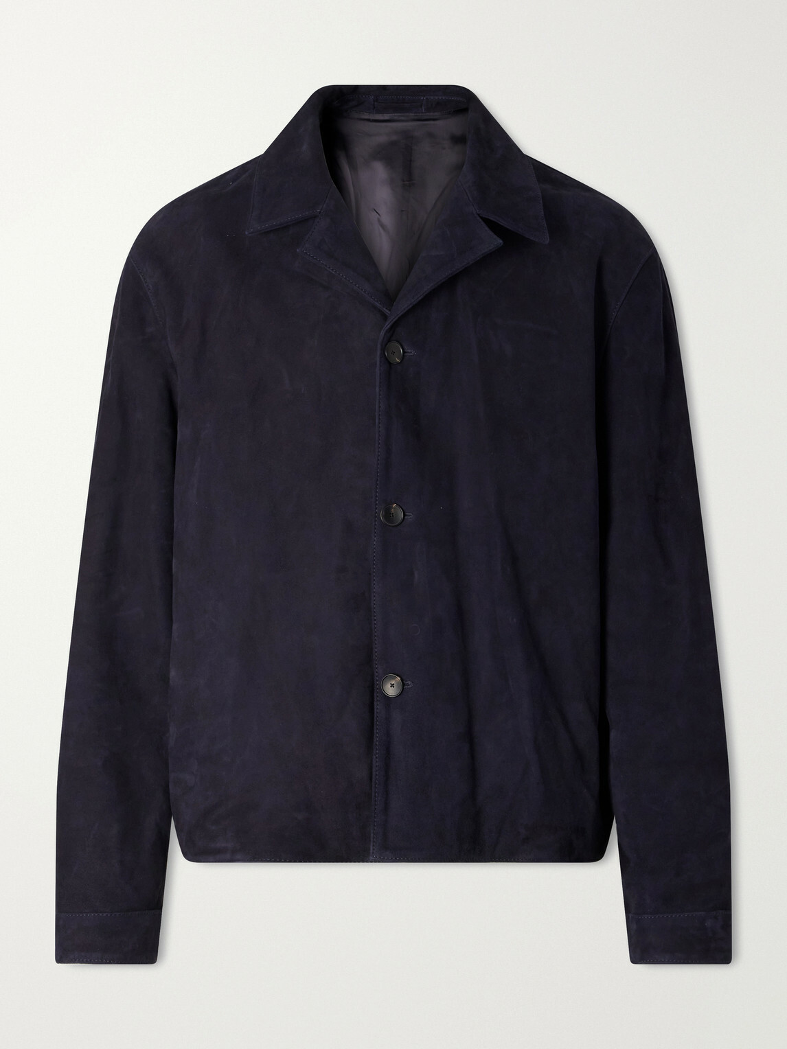 Mr P. - Suede Jacket - Blue