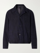 Mr P. - Suede Jacket - Blue