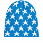 ERL Unisex Stars Beanie in Blue