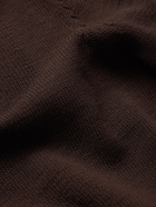 BOTTEGA VENETA - Slim-Fit Ribbed Wool Rollneck Sweater - Brown