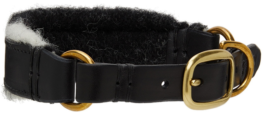 Canem Studio Black Lillunn Edition Medium Classic Cut Dog Collar