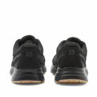 Salomon Men's X-Mission 4 Suede Sneakers in Black/Ebony/Gum