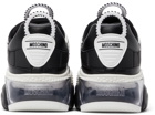 Moschino Black & White Bubble Teddy Sneakers