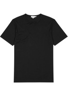 Sunspel Cotton T-shirt Black