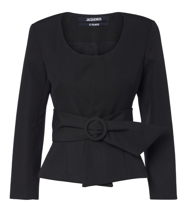 Photo: Jacquemus Miami belted virgin wool jacket