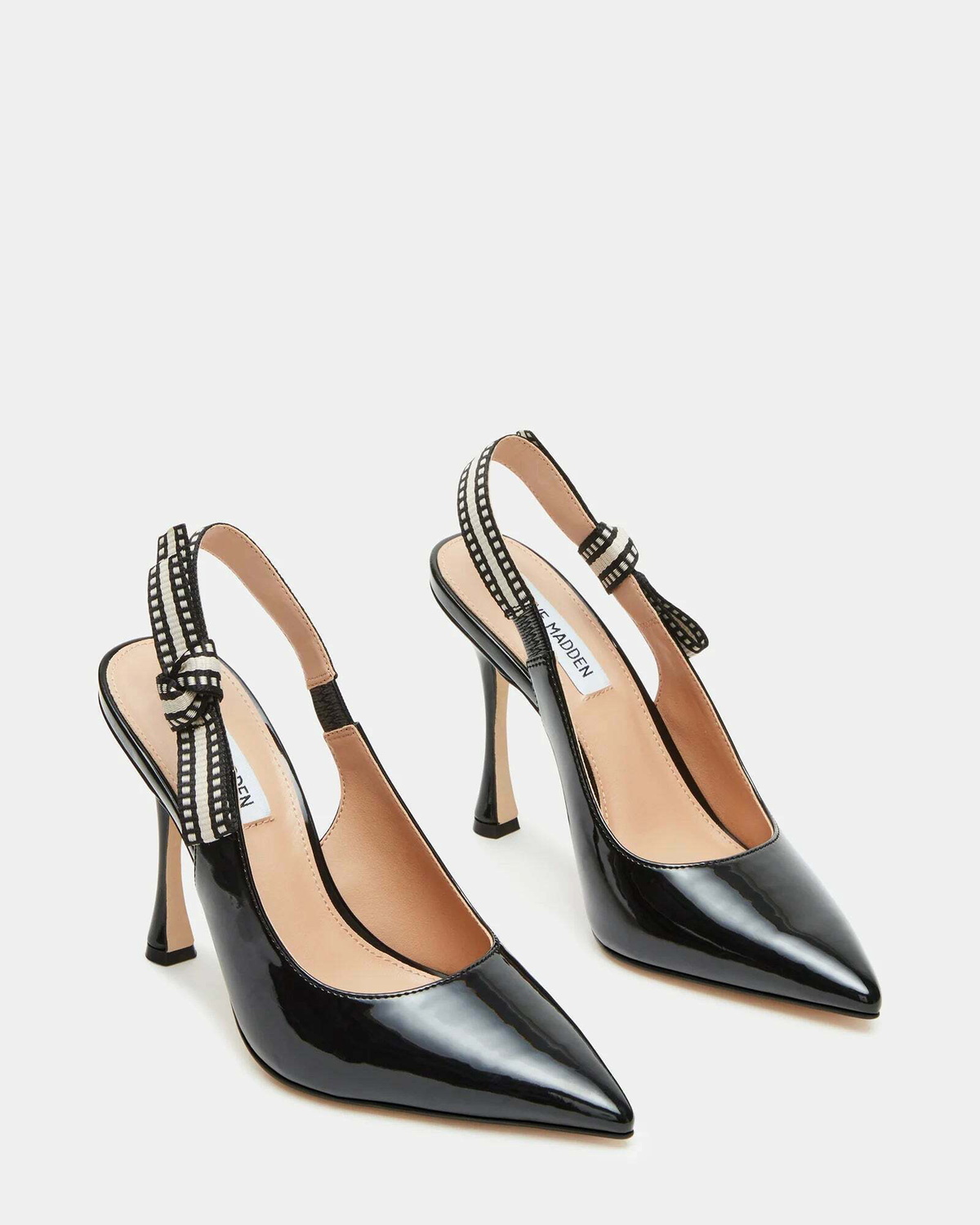 Steve Madden Bri Heels in Black Patent