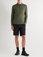 Veilance - Frame Merino Wool-Blend Half-Zip Polo Shirt - Green