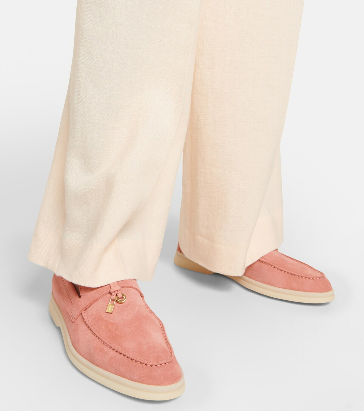 Summer Charms Walk suede loafers