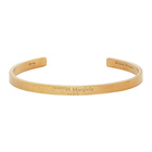 Maison Margiela Gold Bangle Bracelet