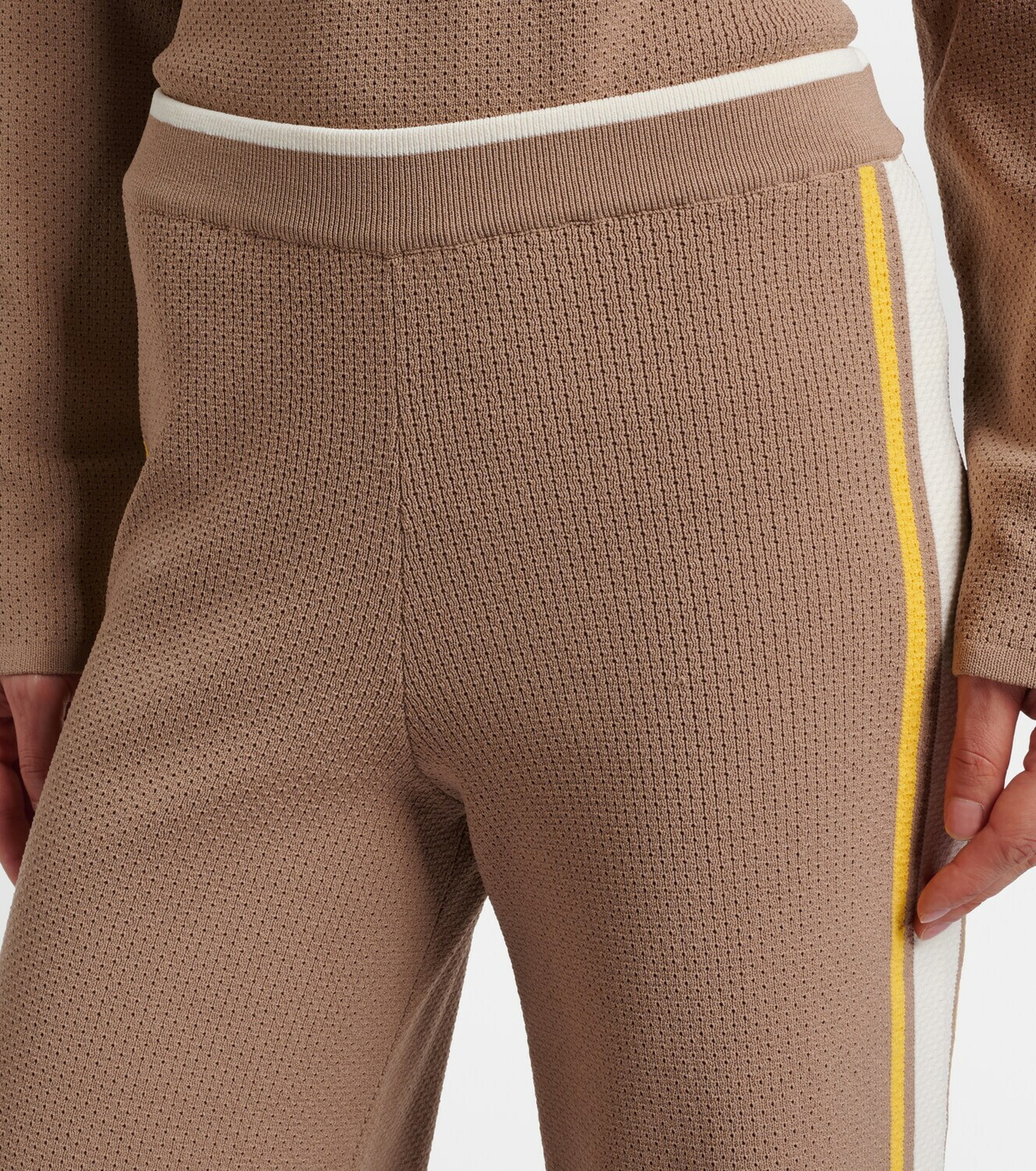 The Upside Veneto Kansas knitted wide-leg pants