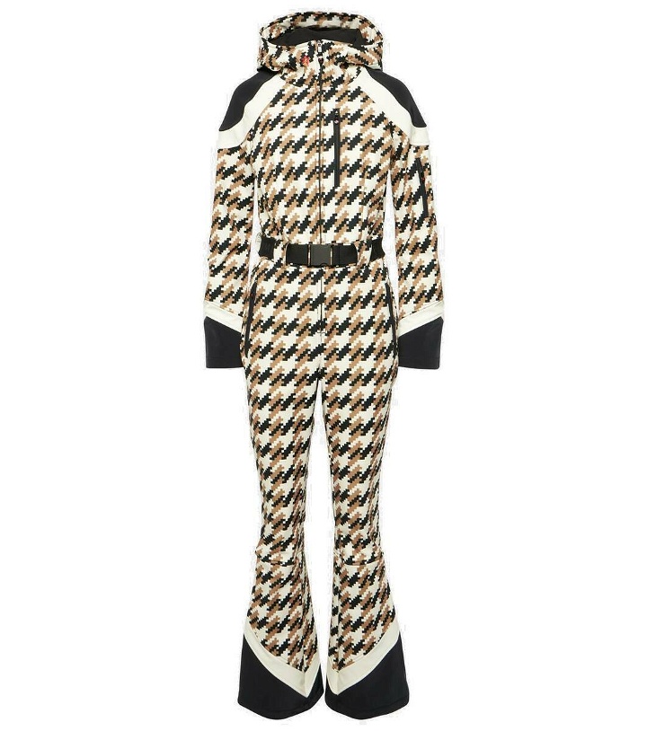 Photo: Perfect Moment Allos houndstooth ski suit