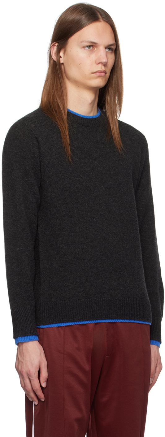 Wales Bonner Black Steady Knit Sweater