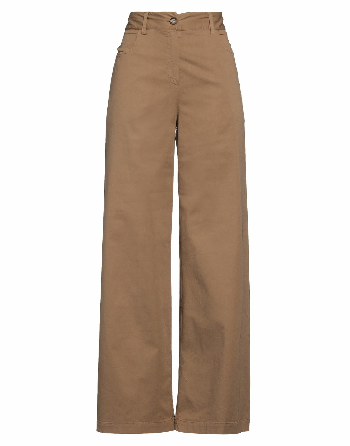 Alessia Santi Womens Pants Camel