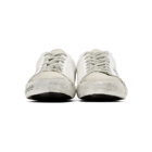 Golden Goose White Hand-Painted Skate Superstar Sneakers