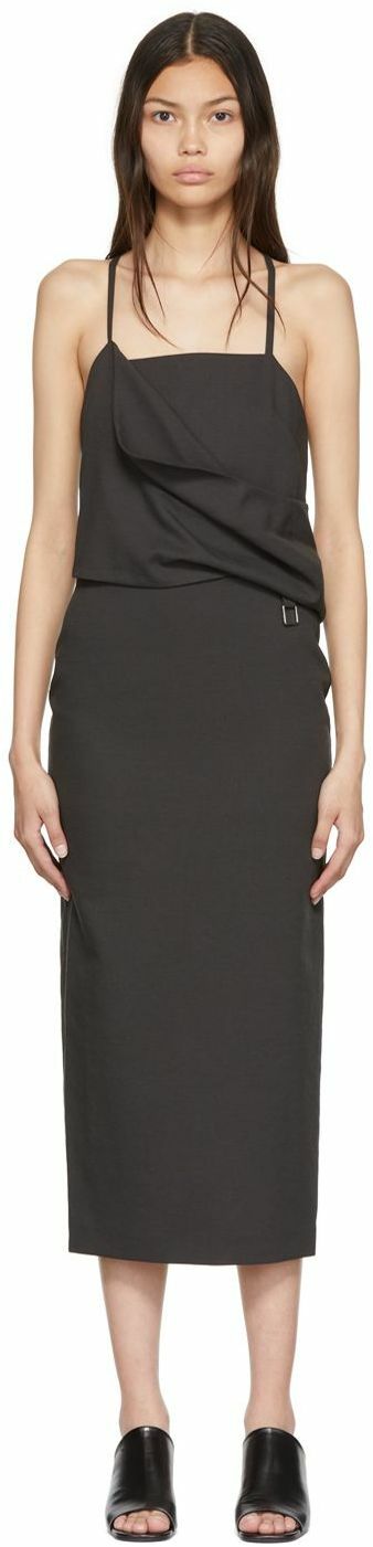 strapless open back dress PURE INTENTION WOVEN MIDI DRESS l FREEMARKET – Flying Tomato