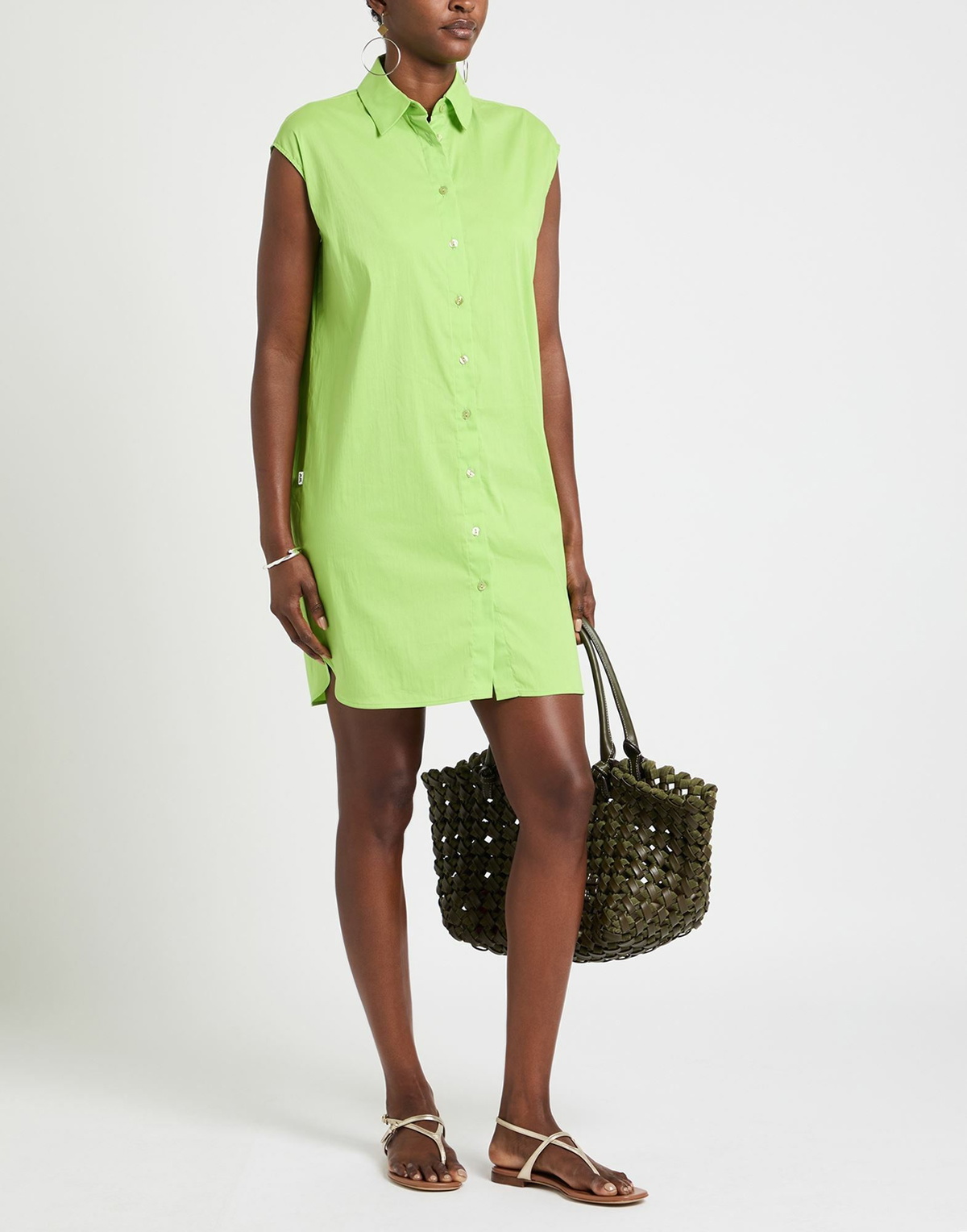 Jijil Womens Mini dress in Green
