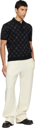 Casablanca Off-White Cashmere Terry Sweatpants
