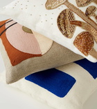 Jonathan Adler Ojai Blocks wool and cotton cushion