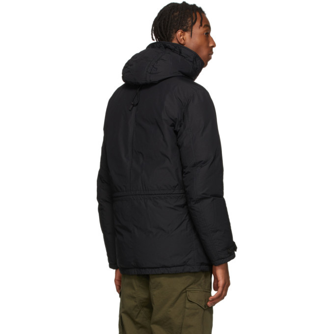 Stone Island Black Down Naslan Light Watro Jacket Stone Island